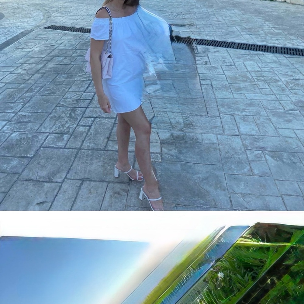 White Off-Shoulder Dress